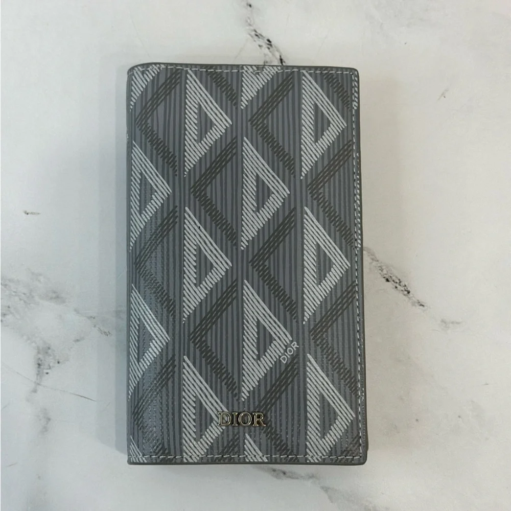 CHRISTIAN DIOR MONOGRAM FOLDING WALLET